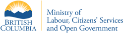 Province of British Columbia - Ministry of Labour, Citizens' Services and Open Government